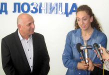 Loznica se ponosi Aleksandrom Crvendakić