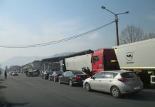 zastoj kamioni loznica mali zvornik