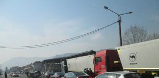 zastoj kamioni loznica mali zvornik