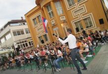 Koncert 120 gitarista za Dan Loznice 120 gitarista loznica