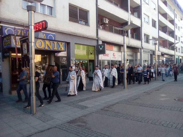 Loznica-litija Loznica Spasovdan