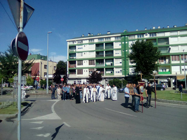 Spasovdan litija Loznica 2018