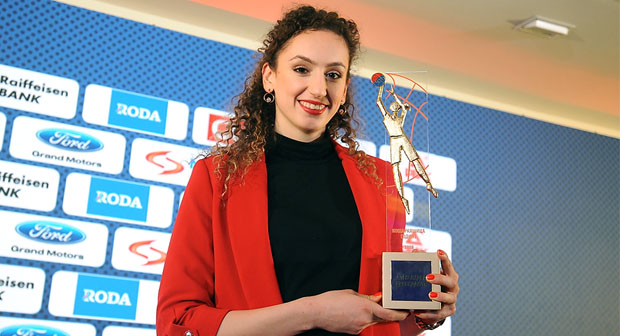aleksandra-crvendakic NAGRADA KOŠARKAŠKOG SAVEZA SRBIJE: Lozničanka Aleksandra Crvendakić bez konkurencije