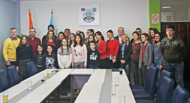 Prijem za talentovane muzičare u Gradskoj upravi