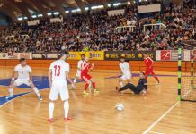 SPEKTAKL U DVORANI LAGATOR: Futsal Srbija - Iran