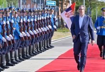 ПРЕДСЕДНИК СРБИЈЕ АЛЕКСАНДАР ВУЧИЋ У ПОСЕТИ КАСАРНИ „МОМЧИЛО ГАВРИЋ“ У ЛОЗНИЦИ О ПРОЈЕКТУ „ЈАДАР“